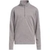 Adidas 2022 Boys Heather Quarter Zip Pullover -Golf World Shop adidas 2022 boys heather quarter zip pullover grey three 2 itempicture