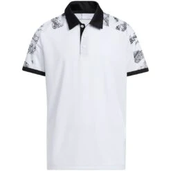 Adidas 2022 Boys Print Colorblock Polo -Golf World Shop adidas 2022 boys print colorblock polo white itempicture