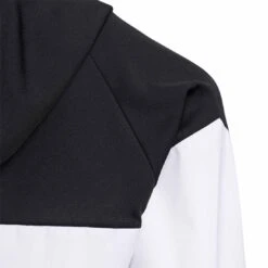 Adidas 2022 Girls Anorak Jacket -Golf World Shop adidas 2022 girls anorak jacket black white detail itempicture