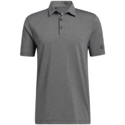 Adidas Ultimate365 Heather Polo -Golf World Shop adidas 2022 ultimate365 heather polo black itempicture