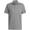 Adidas Ultimate365 Heather Polo -Golf World Shop adidas 2022 ultimate365 heather polo grey three itempicture