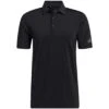 Adidas 2022 Ultimate365 Solid Polo -Golf World Shop adidas 2022 ultimate365 solid polo black itempicture