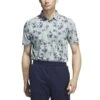 Adidas Burst Jacquard Polo -Golf World Shop adidas 2023 burst jacquard polo semi flash aqua itempicture