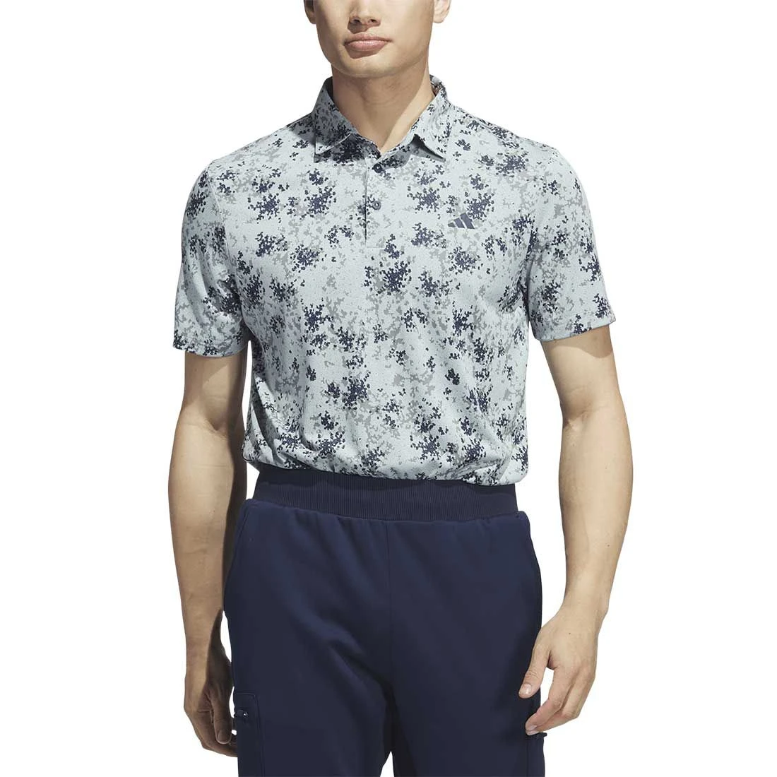 Adidas Burst Jacquard Polo 3 Adidas Burst Jacquard Polo