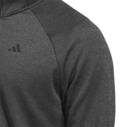 Adidas Color Block DWR 1/4 Zip Pullover -Golf World Shop adidas 2023 color block dwr quarter zip pullover black detail2 itempicture