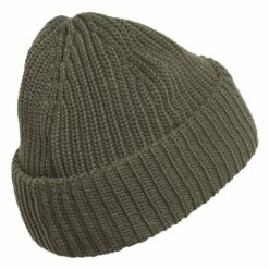 Adidas Double Cuff Novelty Beanie -Golf World Shop adidas 2023 double cuff novelty beanie olive strata back itempicture
