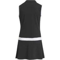 Adidas Girls Sleeveless Versatile Dress -Golf World Shop adidas 2023 girls sleeveless versatile dress black back itempicture