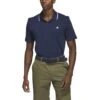 Adidas 2023 Go-To Pique Polo -Golf World Shop adidas 2023 go to pique polo collegiate navy front itempicture