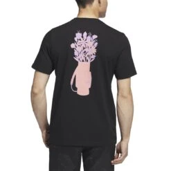 Adidas Golf Graphic Tee 9 Adidas Golf Graphic Tee -Golf World Shop adidas 2023 golf graphic tee black back itempicture