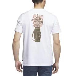 Adidas Golf Graphic Tee 13 Adidas Golf Graphic Tee -Golf World Shop adidas 2023 golf graphic tee white back itempicture