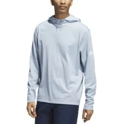 Adidas Lightweight Hoodie -Golf World Shop adidas 2023 lightweight hoodie wonder blue itempicture