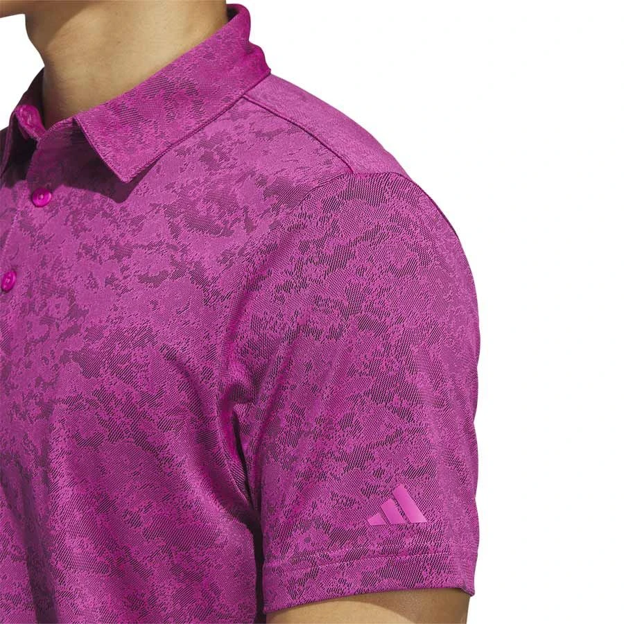 Adidas 23 Textured Jacquard Polo 7 Adidas 23 Textured Jacquard Polo - Image 5