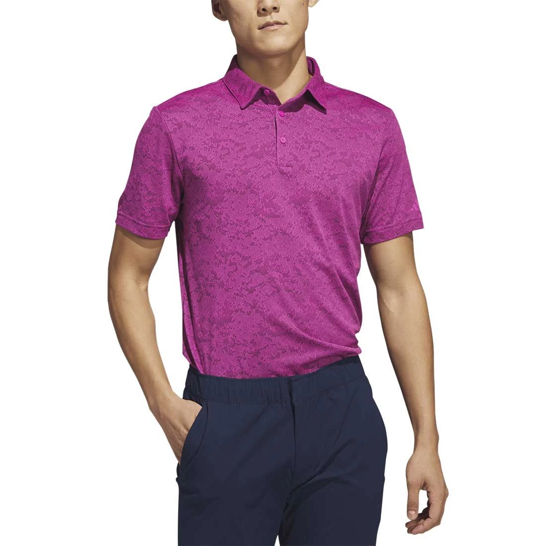 Adidas 23 Textured Jacquard Polo 5 Adidas 23 Textured Jacquard Polo - Image 3