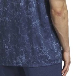 Adidas Ultimate365 Printed Polo -Golf World Shop adidas 2023 ultimate365 printed polo collegiate navy detail1 itempicture