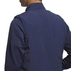 Adidas Ultimate365 Tour Frostguard Padded Jacket -Golf World Shop adidas 2023 ultimate365 tour frostguard padded jacket collegiate navy detail back itempicture