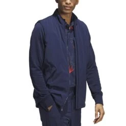 Adidas Ultimate365 Tour Frostguard Padded Jacket -Golf World Shop adidas 2023 ultimate365 tour frostguard padded jacket collegiate navy side itempicture