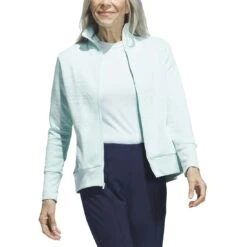 Adidas Women's COLD.RDY Jacket 14 Adidas Women's COLD.RDY Jacket -Golf World Shop adidas 2023 womens cold rdy jacket semi flash aqua open itempicture