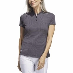 Adidas Women's Essentials Dot Polo 11 Adidas Women's Essentials Dot Polo -Golf World Shop adidas 2023 womens essentials dot polo black itempicture