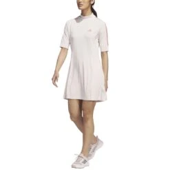 Adidas Women's Made With Nature Dress -Golf World Shop adidas 2023 womens made with nature dress wonder quartz alt side itempicture