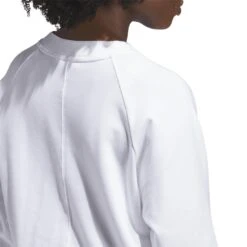 Adidas Women's Made With Nature Sweatshirt -Golf World Shop adidas 2023 womens made with nature sweatshirt white detail1 itempicture