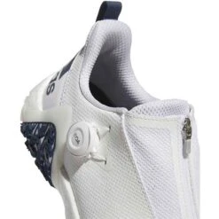 Adidas Codechaos 22 BOA Golf Shoes White/Crew Navy/Crystal White -Golf World Shop adidas codechaos 22 boa golf shoes white crew navy boa detail itempicture