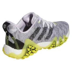 Adidas Codechaos 22 Golf Shoes White/Black/Beam Yellow -Golf World Shop adidas codechaos 22 golf shoes white black beam yellow back itempicture