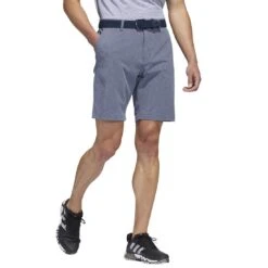 Adidas Crosshatch 9-Inch Shorts 18 Adidas Crosshatch 9-Inch Shorts -Golf World Shop adidas crosshatch 9 inch shorts collegiate navy walking itempicture