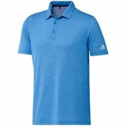 Adidas Heather Heat.Rdy Polo -Golf World Shop adidas fw22 heather heat.rdy polo pulse blue itempicture