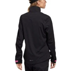 Adidas Women's RAIN.RDY Jacket 9 Adidas Women's RAIN.RDY Jacket -Golf World Shop adidas fw22 womens rain rdy jacket black back itempicture