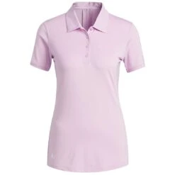 Adidas 2022 Women's Ultimate365 Solid Polo -Golf World Shop adidas fw22 womens ultimate365 solid polo bliss lilac itempicture