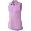 Adidas 2022 Women's Ultimate365 Solid Sleeveless Polo -Golf World Shop adidas fw22 womens ultimate365 solid sleeveless polo bliss lilac front itempicture