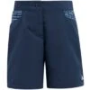 Adidas Girls Print Aeroready Shorts -Golf World Shop adidas girls print aeroready shorts crew navy front itempicture