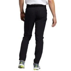 Adidas Go-To 5 Pocket Pants -Golf World Shop adidas go to 5 pocket pants black back itempicture