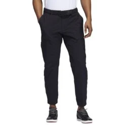 Adidas Go-To Commuter Primegreen Pants -Golf World Shop adidas go to commuter primegreen pants black front itempicture