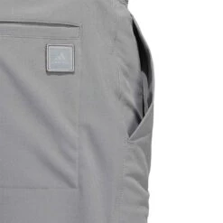 Adidas Go-To Hybrid 9-Inch Shorts -Golf World Shop adidas go to hybrid 9 inch shorts grey three detail1 itempicture