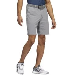 Adidas Go-To Hybrid 9-Inch Shorts -Golf World Shop adidas go to hybrid 9 inch shorts grey three walking itempicture