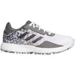 Adidas Juniors S2G Spikeless Golf Shoes White/Grey Four/Grey Six