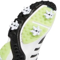 Adidas Juniors Tour360 Infinity Golf Shoes Black/White/Pulse Lime -Golf World Shop adidas juniors tour360 infinity golf shoes black white pulse lime gv9666 sole detail itempicture