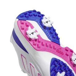 Adidas Juniors ZG23 Golf Shoes White/Lucid Fuchsia -Golf World Shop adidas juniors zg23 golf shoes white lucid fuchsia sole detail itempicture
