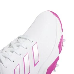 Adidas Juniors ZG23 Golf Shoes White/Lucid Fuchsia -Golf World Shop adidas juniors zg23 golf shoes white lucid fuchsia top detail itempicture