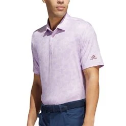 Adidas Prisma Print Polo -Golf World Shop adidas prisma print polo bliss lilac itempicture