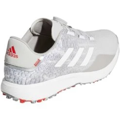 Adidas S2G Spikeless BOA Golf Shoes Grey Two/White/Grey Three -Golf World Shop adidas s2g spikeless golf shoes grey two white grey three gv9786 back itempicture