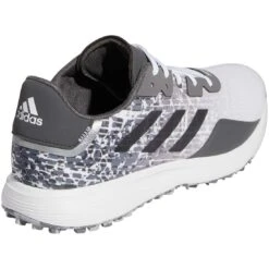 Adidas S2G Spikeless Golf Shoes White/Grey Three/Grey Two -Golf World Shop adidas s2g spikeless golf shoes white grey three grey two gv9792 back itempicture
