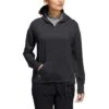 Adidas Women's Essentials Slub Recycled Hoodie -Golf World Shop adidas ss22 womens essentials slub recycled hoodie black itempicture