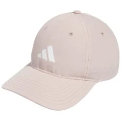 Adidas Women's Tour Badge Hat -Golf World Shop adidas ss23 womens tour badge hat wonder taupe front itempicture