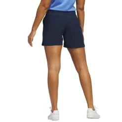 Adidas Women's Ultimate365 5 Inch Shorts 10 Adidas Women's Ultimate365 5 Inch Shorts -Golf World Shop adidas ss23 womens ultimate365 5 inch shorts collegiate navy back itempicture
