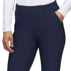 Adidas Women's Ultimate365 Full Length Pants -Golf World Shop adidas ss23 womens ultimate365 full length pants collegiate navy detail2 itempicture