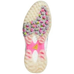 Adidas Women's Codechaos 21 Golf Shoes White/Pink/Grey 8 Adidas Women's Codechaos 21 Golf Shoes White/Pink/Grey -Golf World Shop adidas women s codechaos 21 golf shoes white pink grey sole