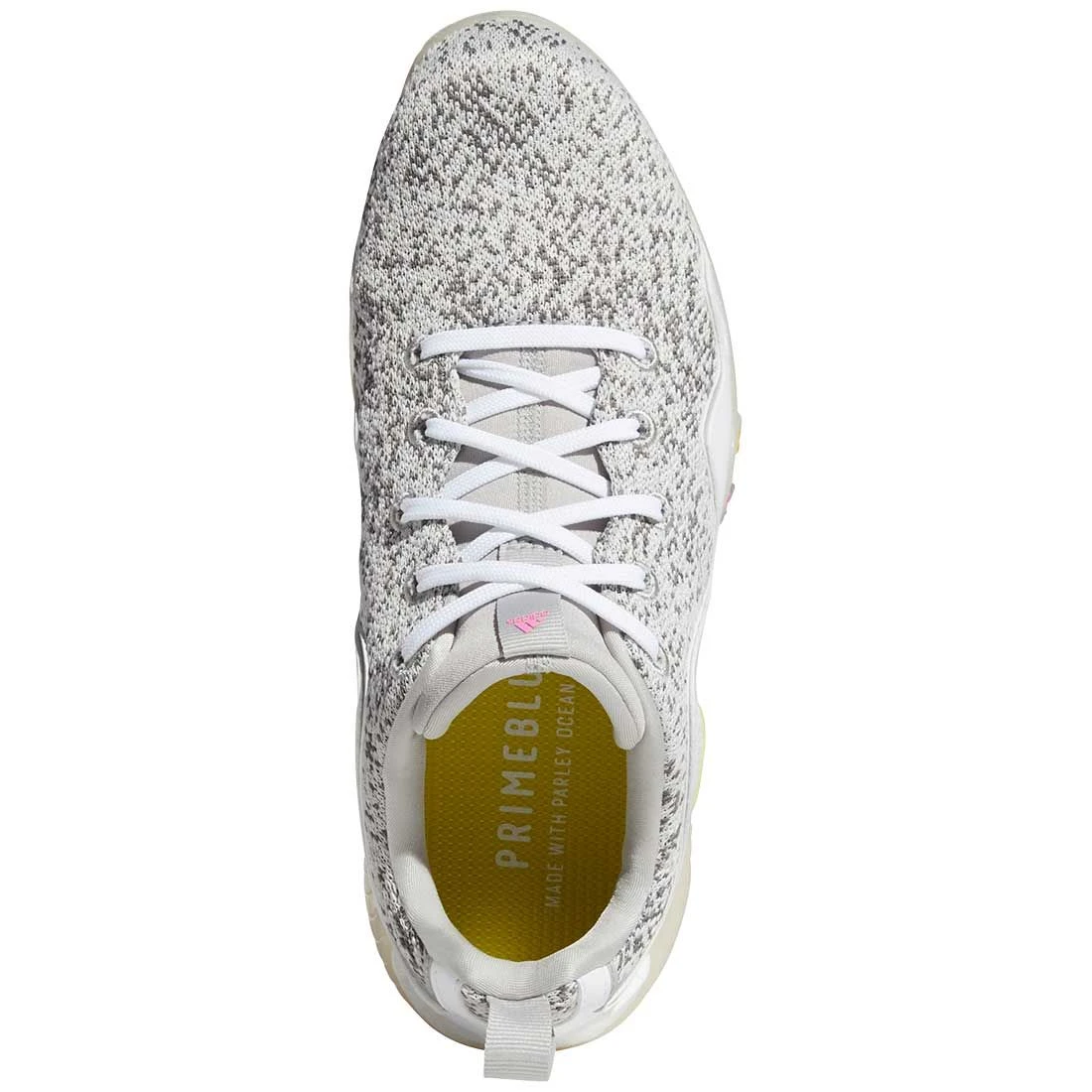 Adidas Women's Codechaos 21 Golf Shoes White/Pink/Grey 7 Adidas Women's Codechaos 21 Golf Shoes White/Pink/Grey - Image 5