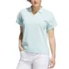 Adidas FW21 Women's 3-Stripe Polo -Golf World Shop adidas womens fw21 3 stripe polo halo mint itempicture